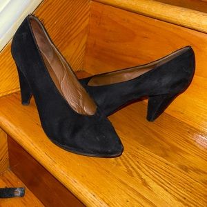 Black Suede Heels - Marc JACOBS